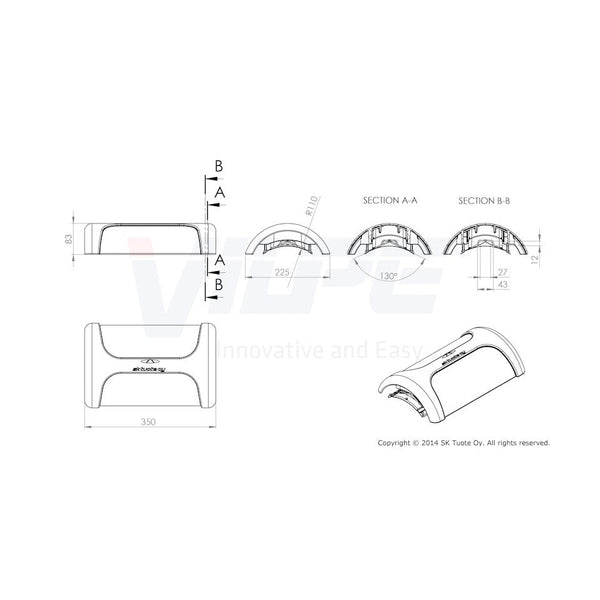 Harjatuuletin Vilpe 733918 Harjapelti Punainen 7813398
