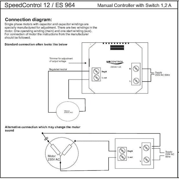 Tyristorisäädin Vilpe Controller AC 735023 7820577