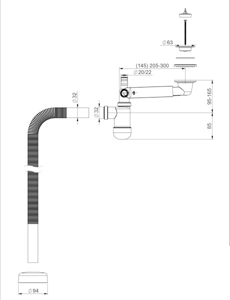 Pullovesilukko Prevex Preloc 420 sihti taipuisa 12616 6502920