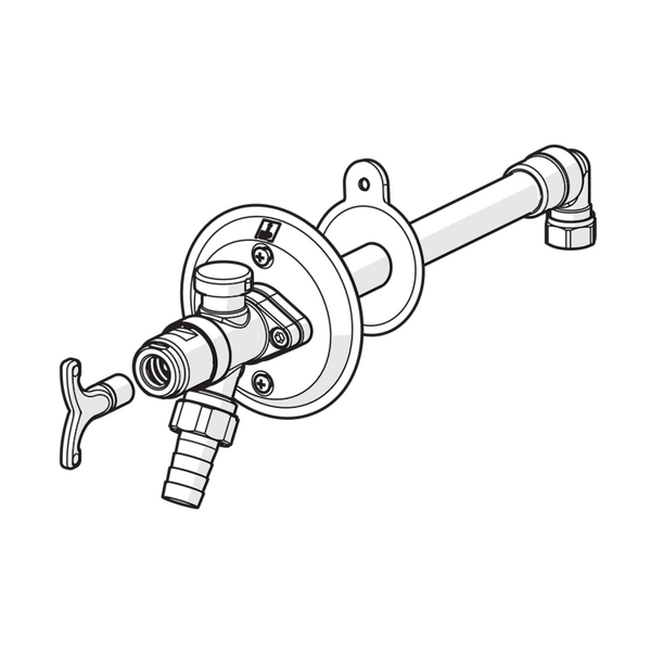Vesipostiventtiili Oras 431420 20 L=250- 450MM 2934141