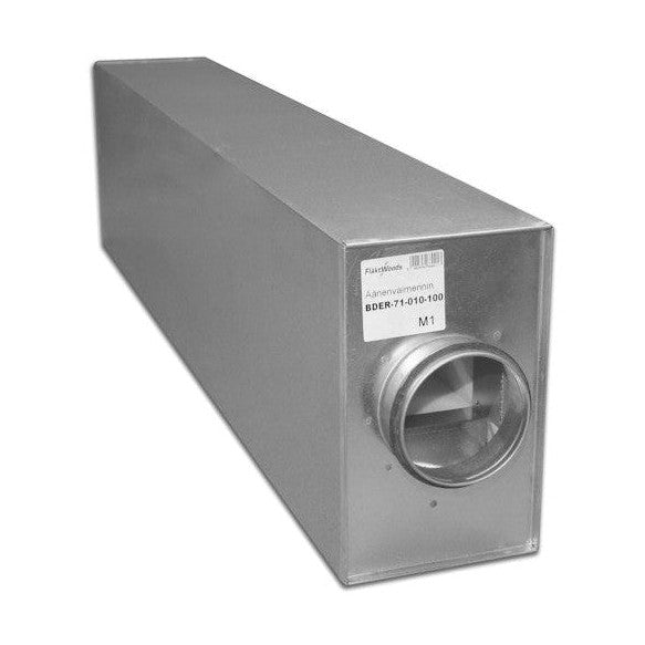 Äänenvaimennin Fläktgroup kantikas BDER-71-016-050 polyesteri 8323123