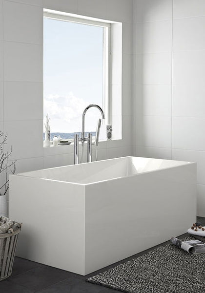 Hafa kylpyamme Sun Square 1600 valkoinen - Fertti.com