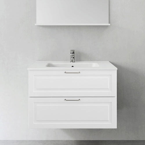 Hafa pesuallaskaappi Compact Grace valkoinen matta 800 - Fertti.com