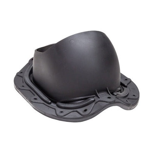 Kattoläpivienti Vilpe muotopeltikatolle Musta 7814232