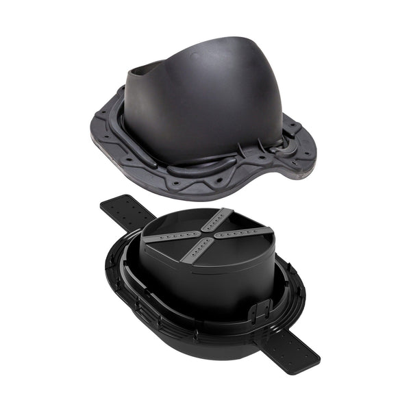 Läpivienti muotokate 2K Vilpe musta - Fertti.com