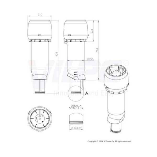 Huippuimuri Vilpe E190p Punainen 7813021