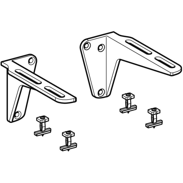 Kannakesarja IDO pesualtaalle 2 KPL, L=19.5CM,502.666.00.1 5611267