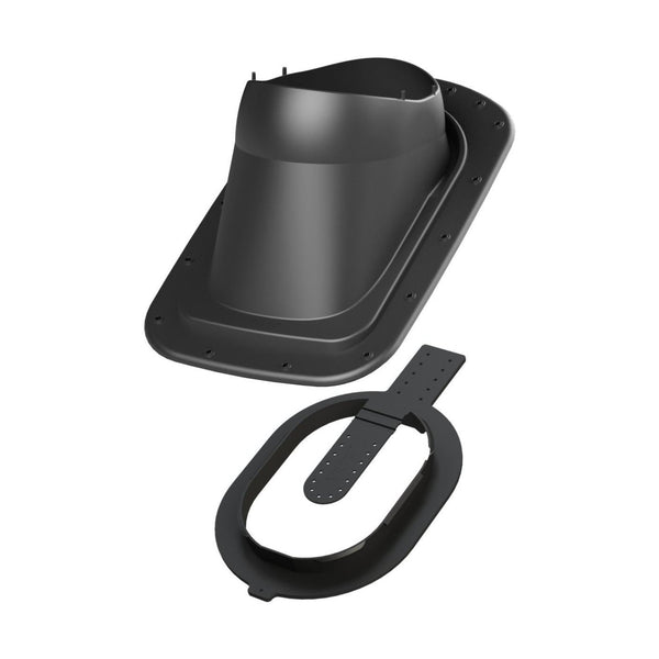 Kattoläpivienti Vilpe CLICK 360122 CLASSIC Vino Musta 7820683