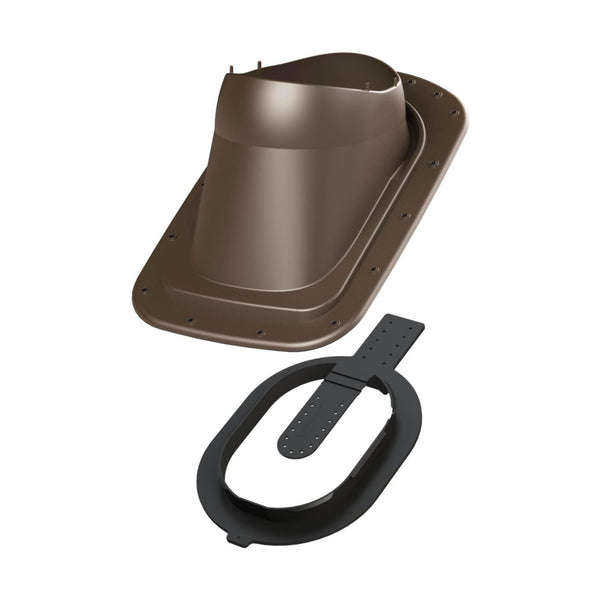 Kattoläpivienti Vilpe CLICK 360122 CLASSIC Vino Ruskea 7820684