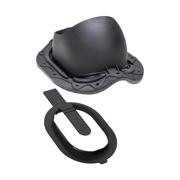 Kattoläpivienti Vilpe Muotokate CLICK 360142 musta 7820700