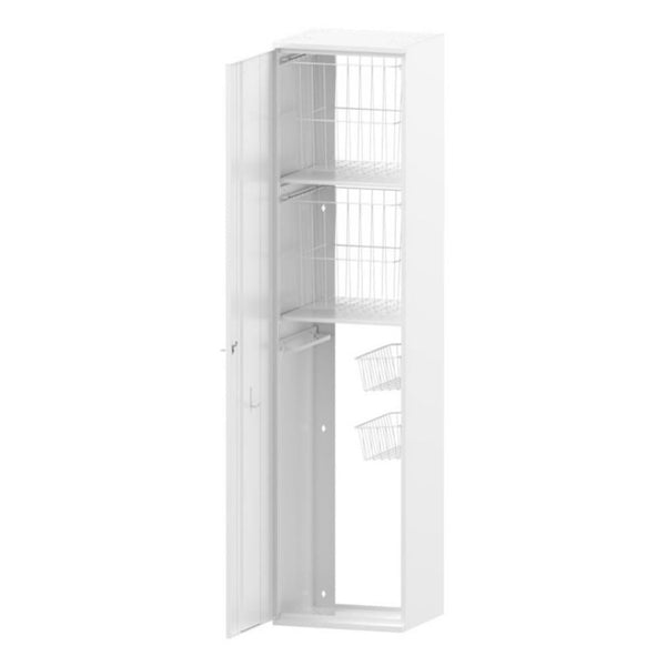 Pyykkikaappi V60129 Polaria Combi 400 2 koria vasen - Fertti.com
