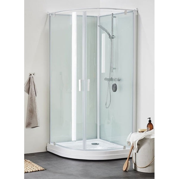 Suihkukaappi Hafa Breeze 90X90 Round - Fertti.com