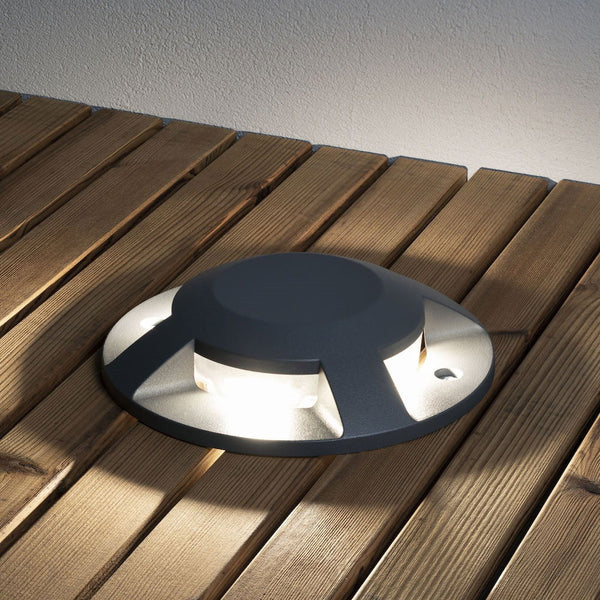 Terassivalaisin Ground Spot 7878-370 Ip65 4X3W - Fertti.com