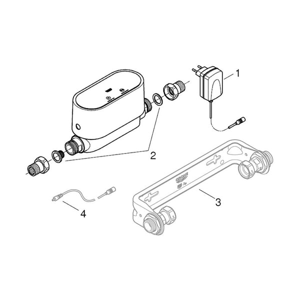 Vuotovahti Grohe Sense Guard 230V EU [4418320] |