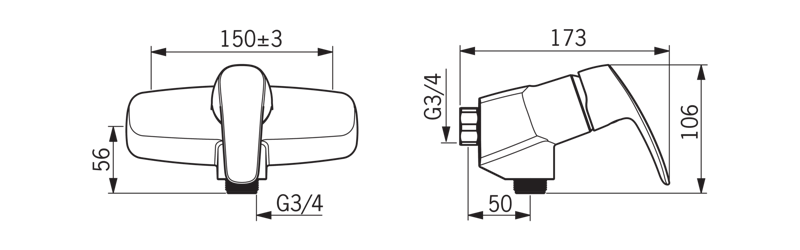 Suihkuhana Oras Safira 1070 [6310828]