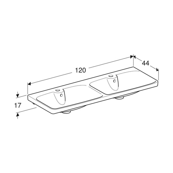 Kaksoispesuallas Ido Glow 1200mm 11129 [5611171] |