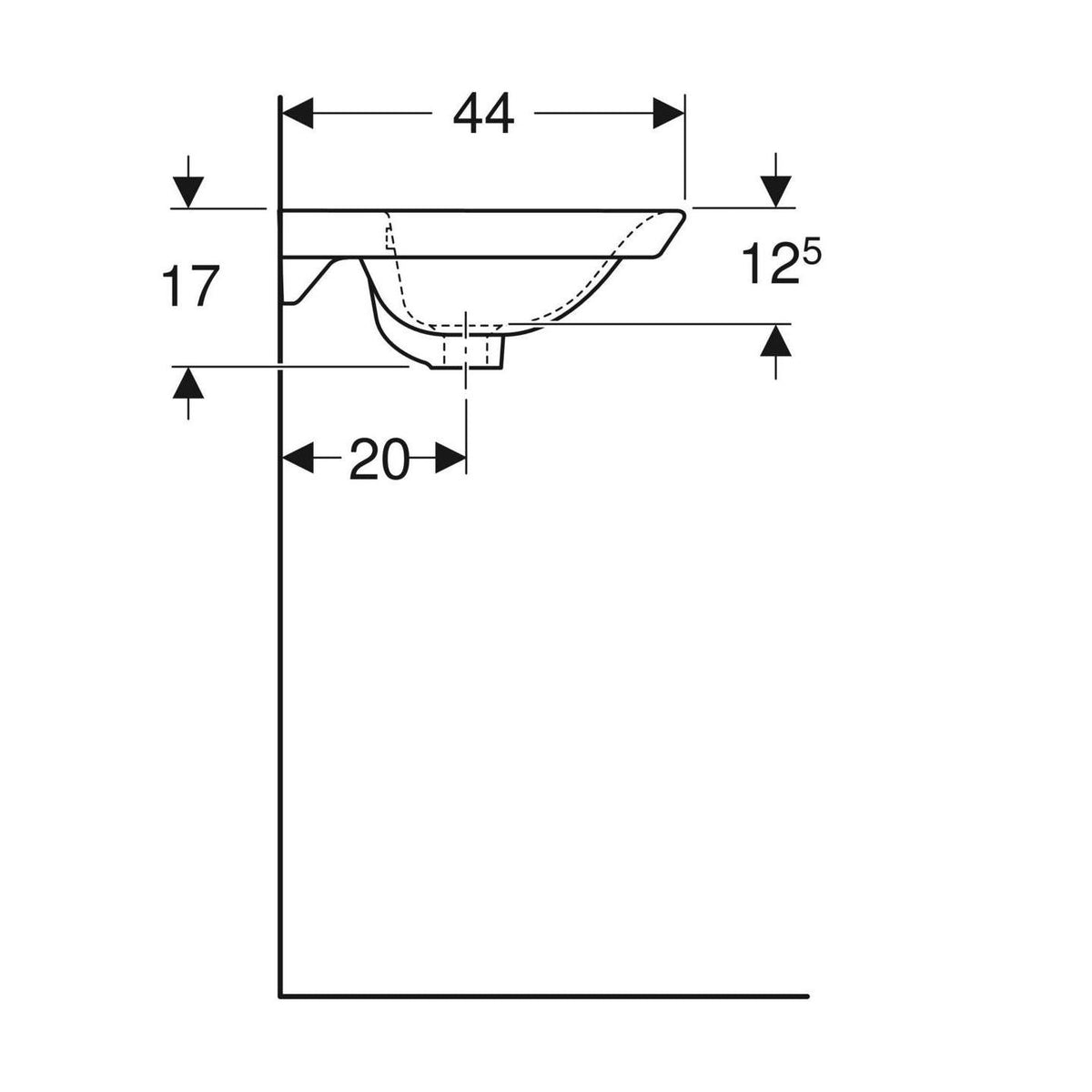 Kaksoispesuallas Ido Glow 1200mm 11129 [5611171] |