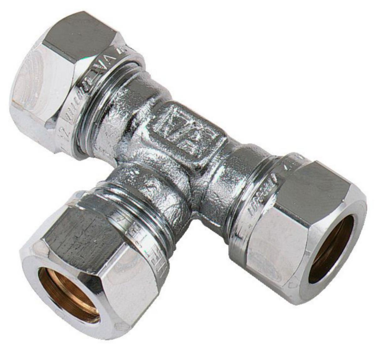 Puserrus T - Liitin Krom Vatette 15X12X12 Mm (037055020 [1557649] | lvitarvikkeet.fi