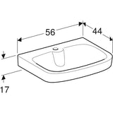 Pesuallas Ido Glow 560 neliö, ei hanareikää, ei ylivuotoaukkoa 1216501 [5611187] |