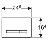Huuhtelupainike Sigma50 2 - H Square Kromattu [5756565] |