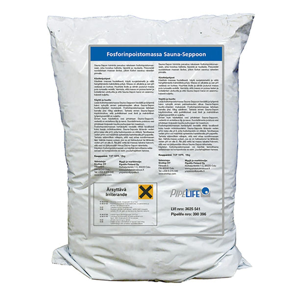 Vaihtomassa Pipelife Sauna-Seppoon fosforinpoistomassa 18 kg [3625541]