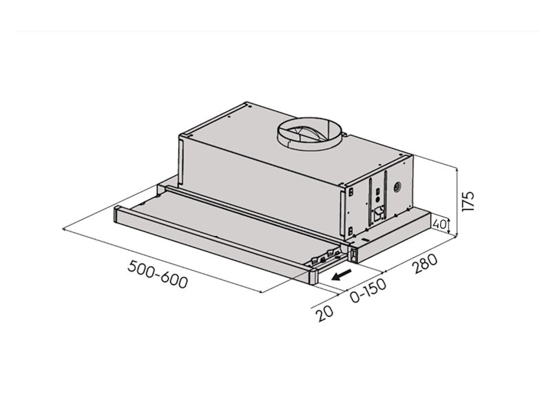 Liesituuletin Savo P-2406-W [7936286]
