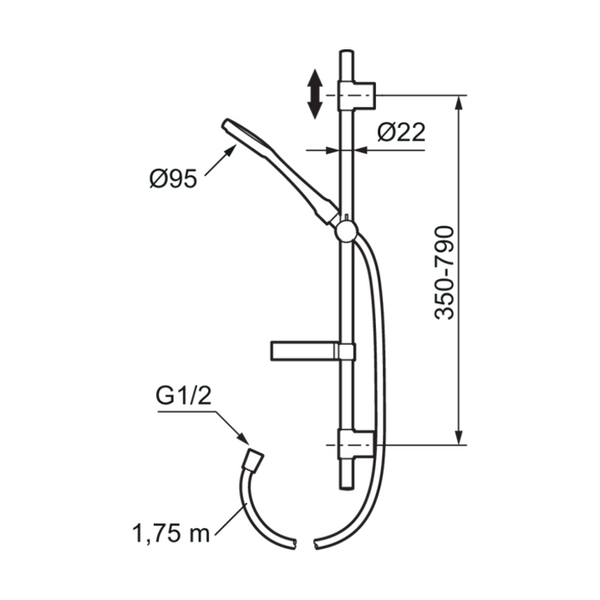 Suihkusetti Mora Cera S5 130316 [6360651] |
