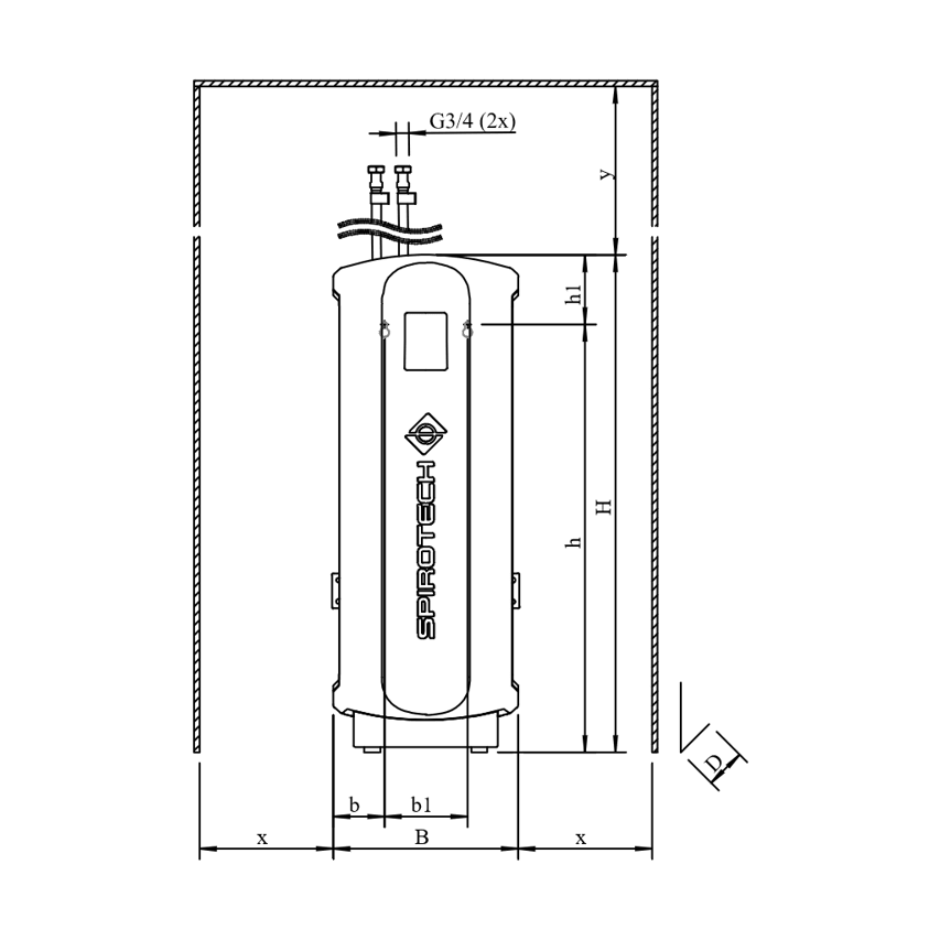 Alipaineilmanpoistin Spirovent Superior S400 [4168338] |