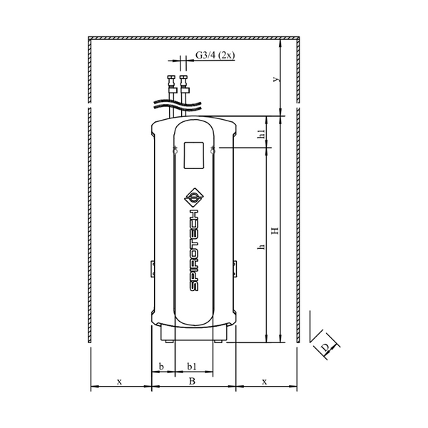 Alipaineilmanpoistin Spirovent Superior S400 [4168338] |