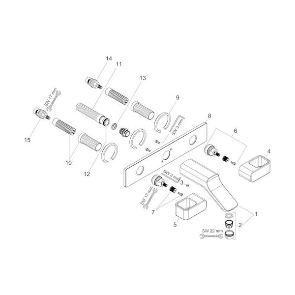 Pesuallashana Hansgrohe 11043000 Axor Urquiola [6150350]