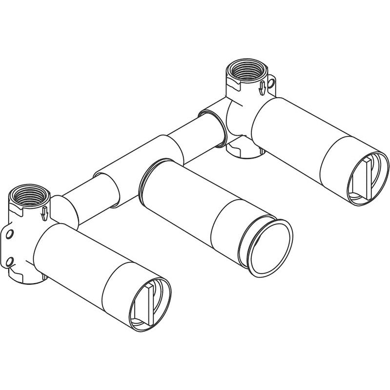 Piiloasennushana Hansgrohe 10303180 Axor Runko [6150355]