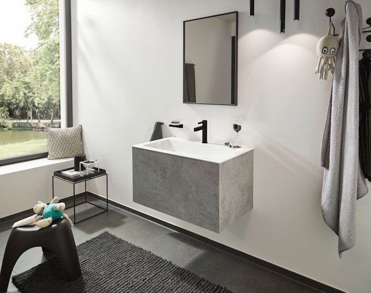 Pesuallashana Hansgrohe 76023670 Finoris 110 Pv Musta [6150911]