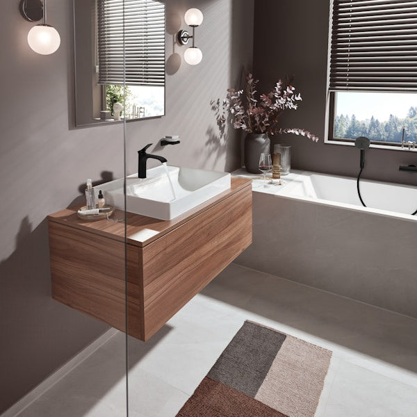 Pesuallashana Hansgrohe 75022670 Vivenis 110 Musta [6150892]