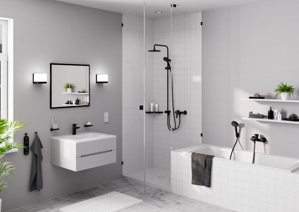 Sadesuihkusetti Hansgrohe 26272670 Vernis Bl Reno Musta [6550120]