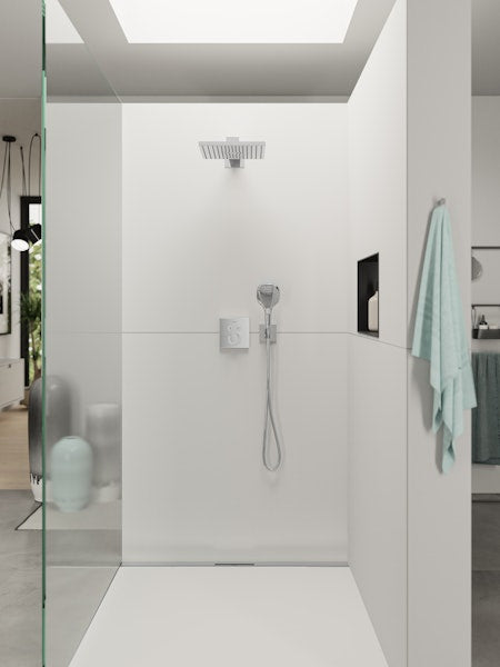 Seinäliitin Hansgrohe 26889000 Fixfit E Kromi [6550198]