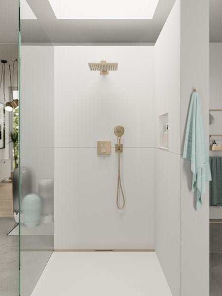 Seinäliitin Hansgrohe 26889140 Fixfit E Pronssi [6550284]