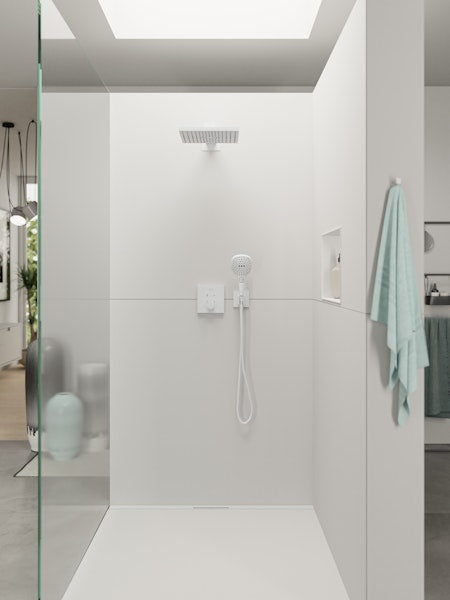 Seinäliitin Hansgrohe 26889700 Fitfix E Valk [6550286]