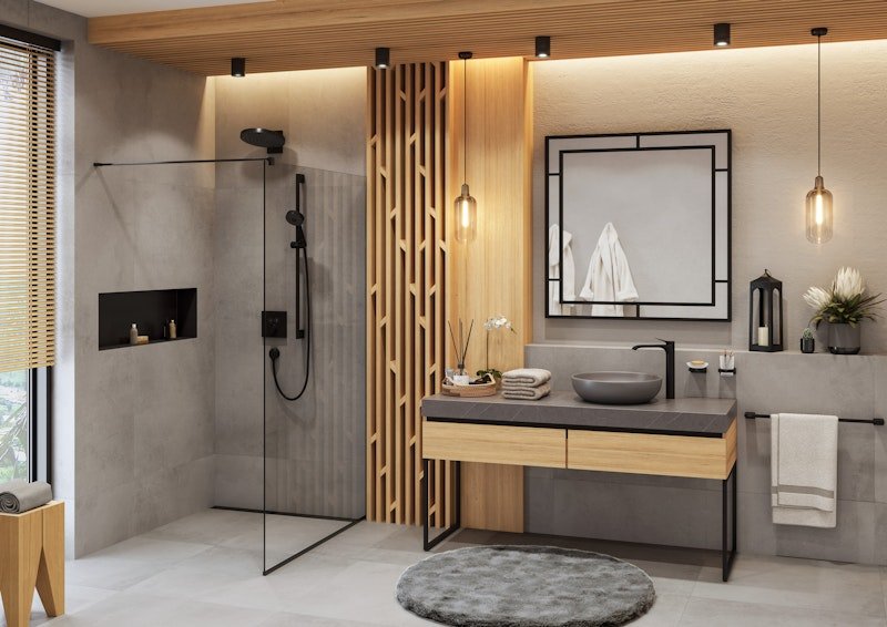 Yläsuihku Hansgrohe 24140670 Pulsify 260 Musta [6550083] |