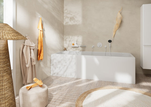 Seinäliitin Hansgrohe 26453700 Fixfit Valk [6550271]
