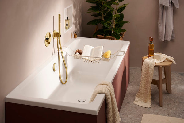 Seinäliitin Hansgrohe 26888990 Fixfit S Kulta [6550283]