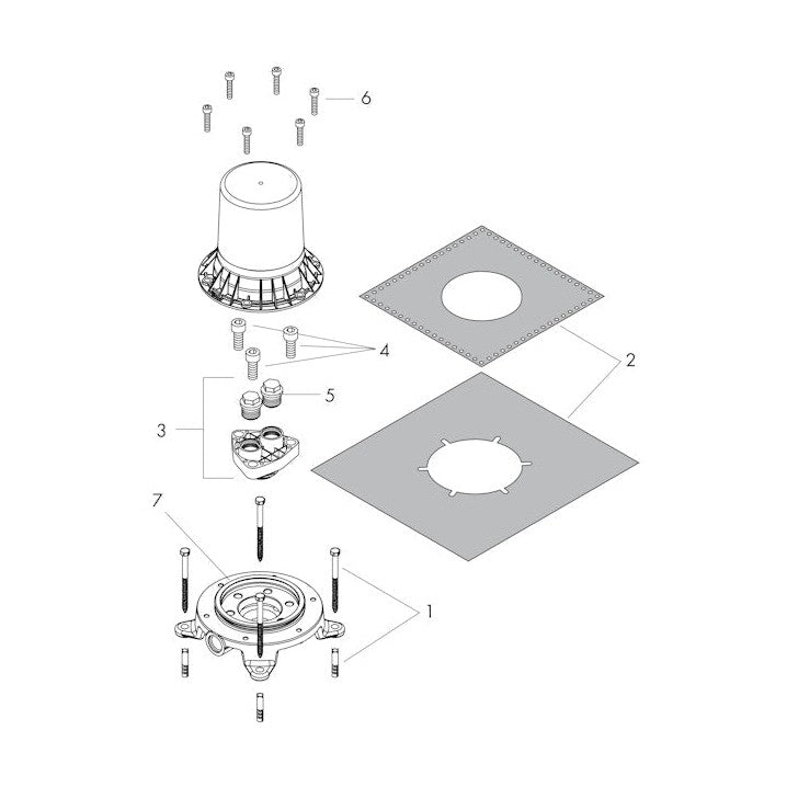 Piiloasennushana Hansgrohe 10452180 Axor Starck Termost, [6350115]