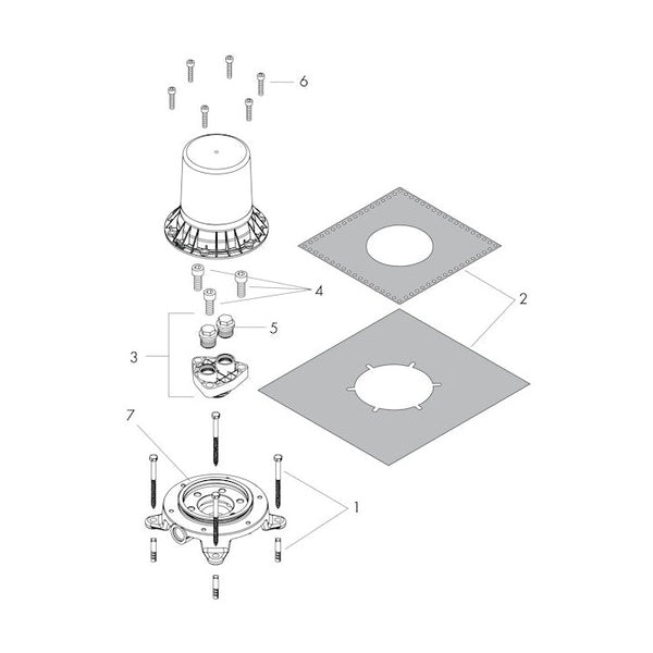 Piiloasennushana Hansgrohe 10452180 Axor Starck Termost, [6350115]