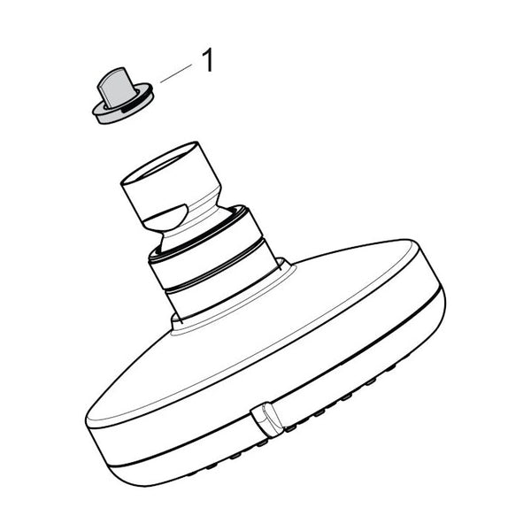 Yläsuihku Hansgrohe 27441000 Croma 100 Vario [6559324] |