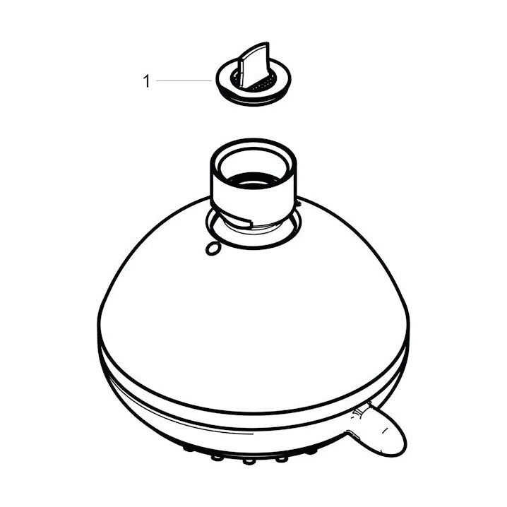 Yläsuihku Hansgrohe 28423000 Crometta85 Eco 6L [6559327] |