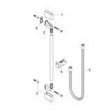 Suihkutanko Hansgrohe 27614000 Unica'Crometta 90Cm [6556014] |