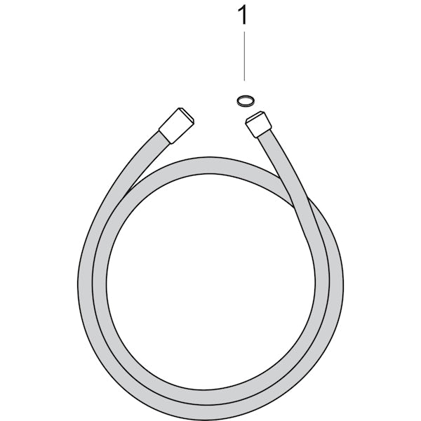 Suihkuletku Hansgrohe 28282000 Axor Starck 1,25M [6555306]