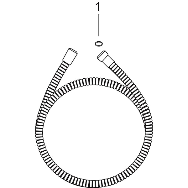 Suihkuletku Hansgrohe 28262000 Metaflex 1,25M [6555318]