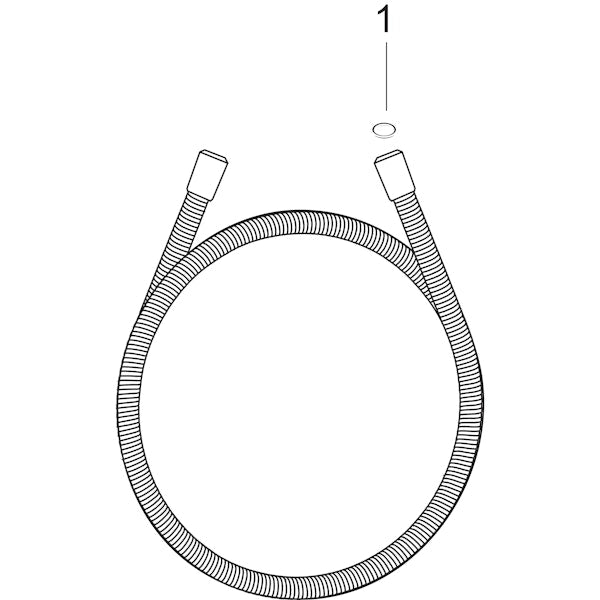 Suihkuletku Hansgrohe 28132000 Sensoflex 1,25M [6555300]