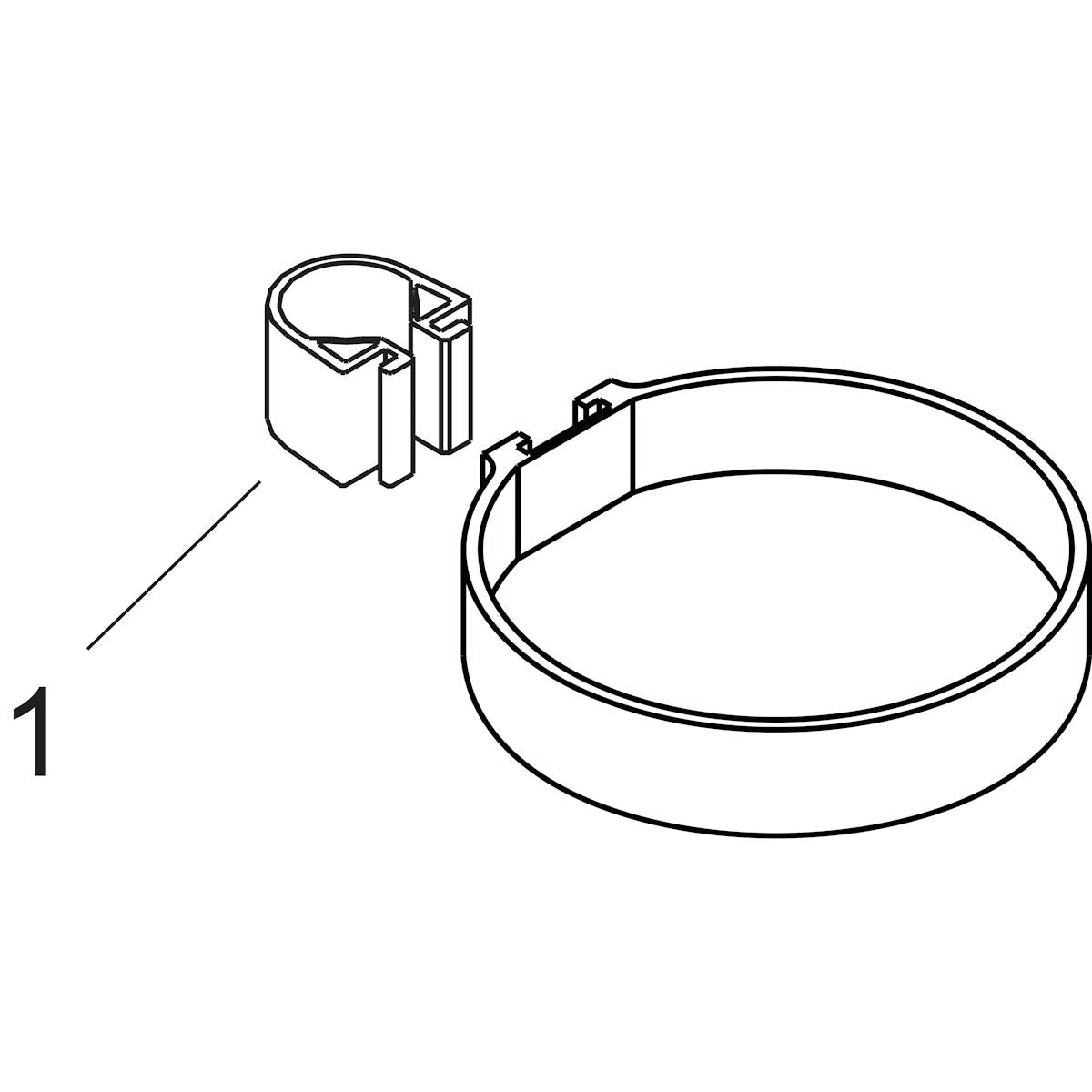 Saippuakuppi Hansgrohe Cassetta‘C 28678000 [6555441]