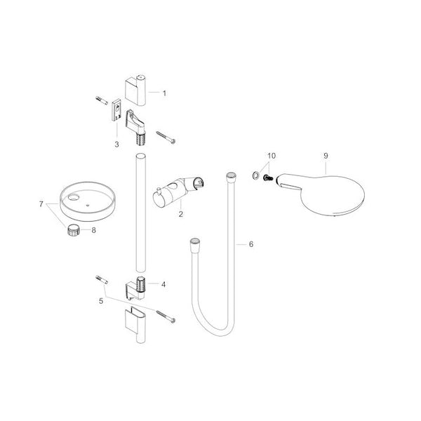 Suihkusetti Hansgrohe  Raindance [6559381]
